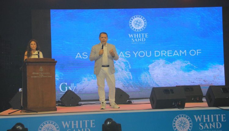 احنفالية جي في بإطلالة مشروع وايت ساند
