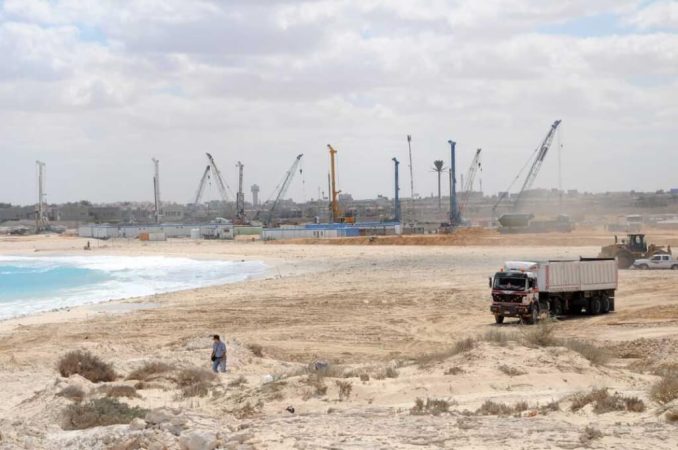 مدينة العلمين الجديدة قبل التطوير 