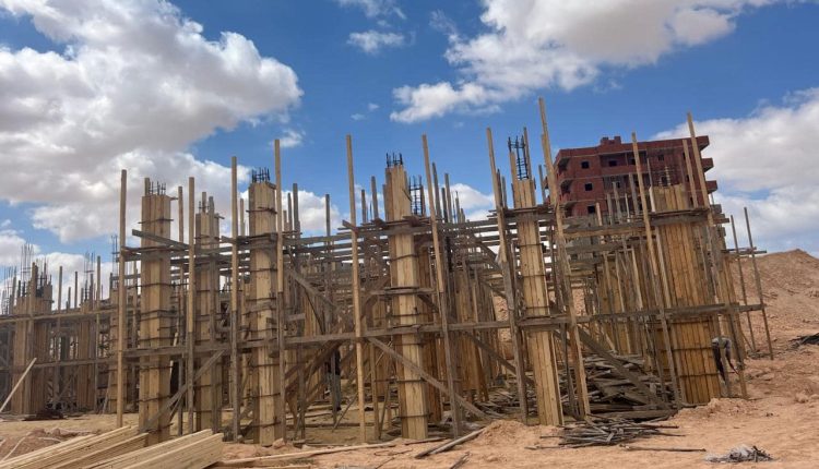 تنفيذ مشروعات المرافق والتنمية في شمس الحكمة