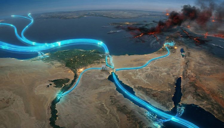 الكابلات البحرية في مصر