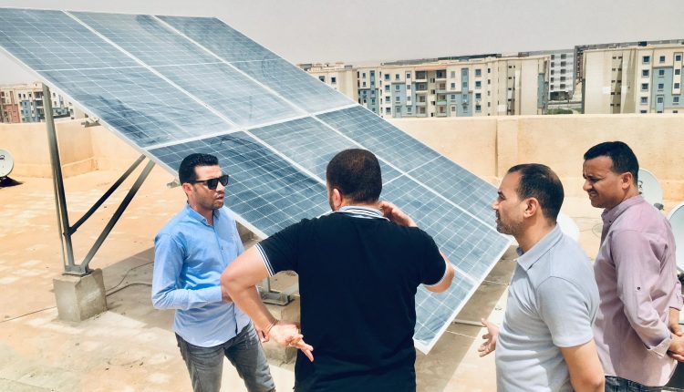 تشغيل محطة طاقة شمسية بمبادرة سكن لكل المصريين